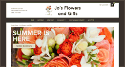 Desktop Screenshot of josflowersandgifts.com